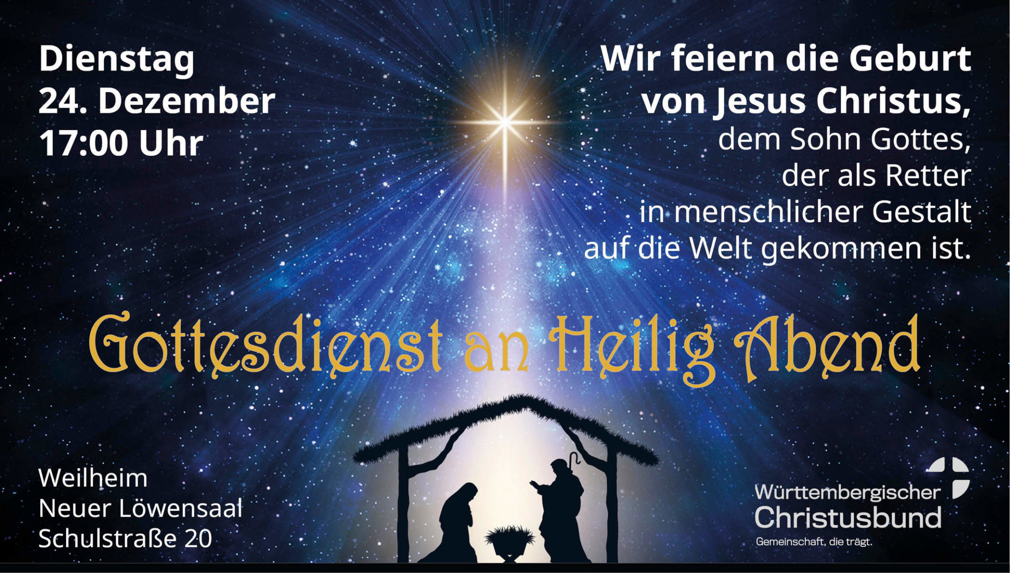 Heilig Abend Feier